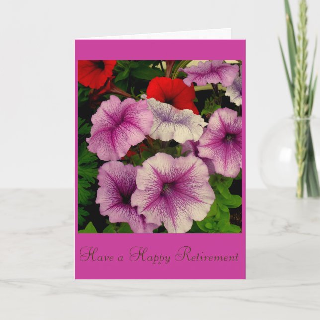 Carte Fleurs de jardin (Devant)