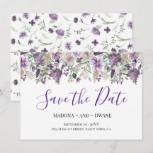 Fleurs de Prunier et de Lilas à l'Aquarelle Enregi