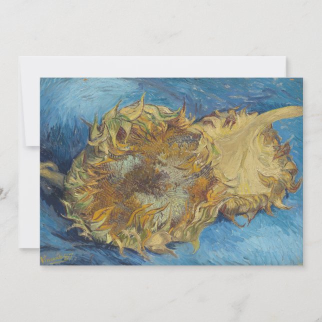 Carte Fleurs de soleil | Vincent van Gogh (Devant)