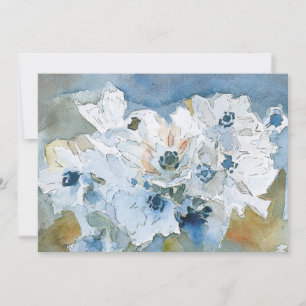 Carte Fleurs de Vrubel Flat Card