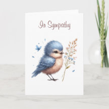 Fleurs d'oiseaux bleues et Sympathie des papillons