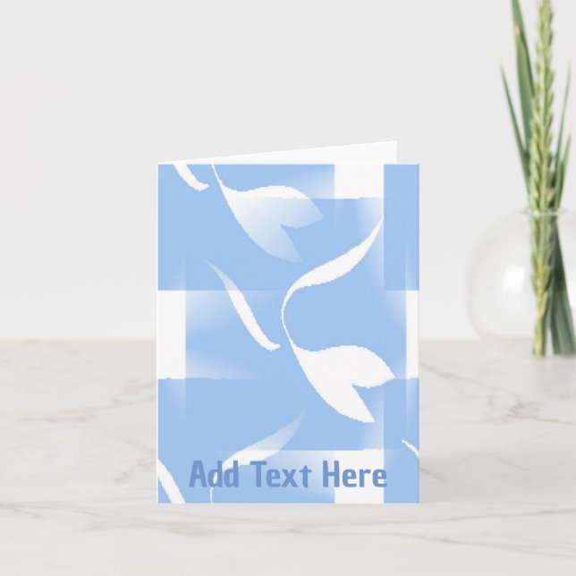 Carte Fleurs en hommage à Matisse (Devant)