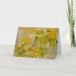 Carte Fleurs glacées,