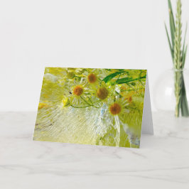 Carte Fleurs glacées,