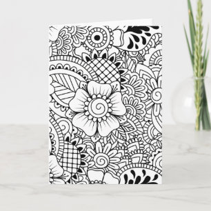 Carte Fleurs inspirées