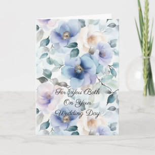 Carte Fleurs Lavande Jolies Romantiques Amour Mariage