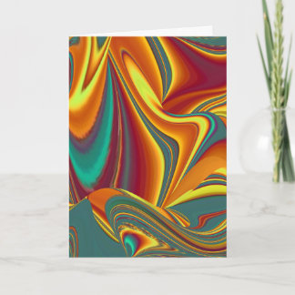 Carte Fleurs Magiques de Printemps Été Automne