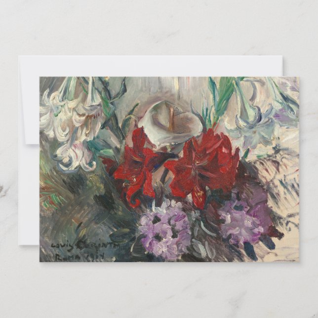 Carte Fleurs romaines | Lovis Corinth (Devant)