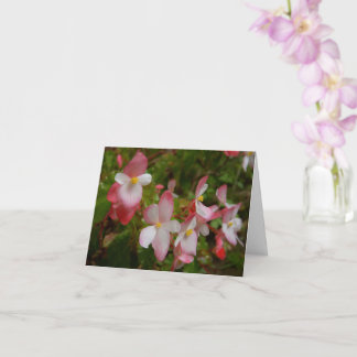Carte Fleurs roses Fête des mères