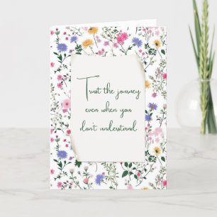 Carte Fleurs sauvages D'Été Penser À Vous
