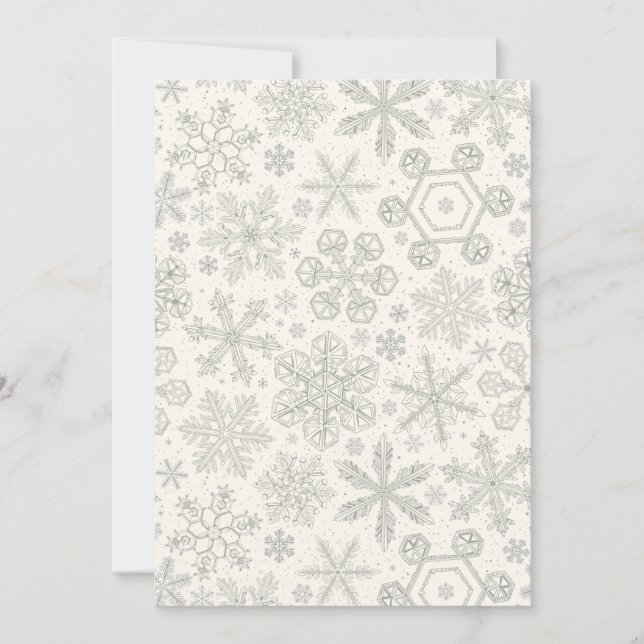 Carte Flocon de neige (Devant)