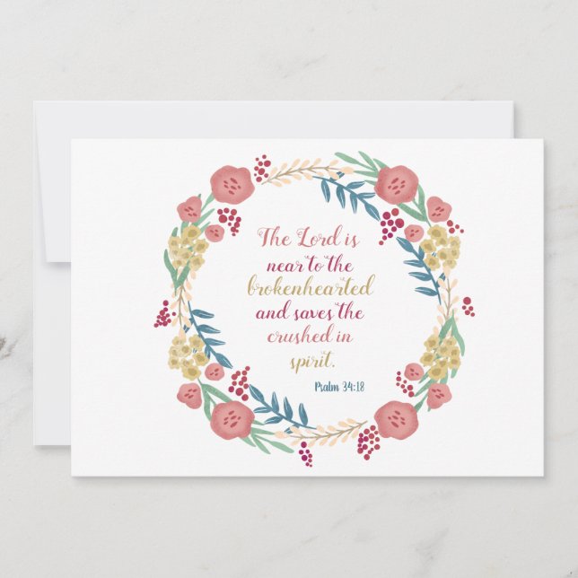 Carte Floral (Devant)