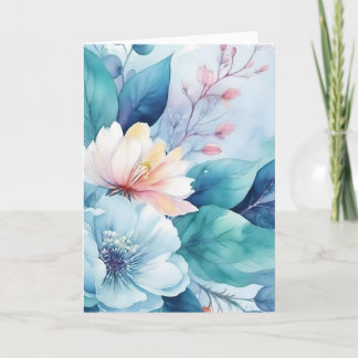 Carte Floral Get Well Bientôt