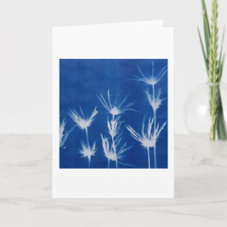 Carte Floral Greeting Card Blank Inside 