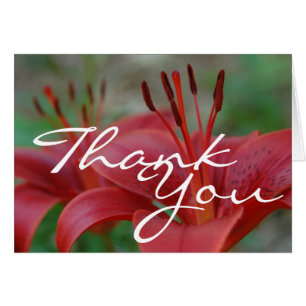 Carte Floral Merci