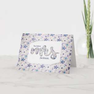 Carte Floral Mme Fête des mariées