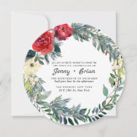 Floral Rustique | Mariage Botanique d'Hiver