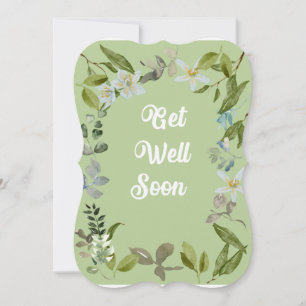 Carte Floral Se Bien Bientôt Salutations