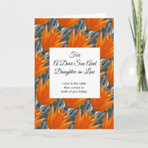 Carte Floral Son épouse Anniversaire Mariage personnalis