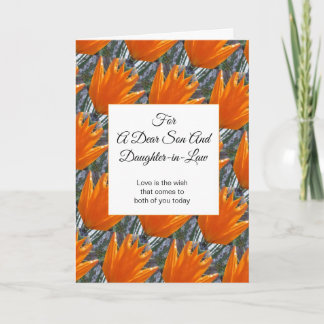 Carte Floral Son épouse Anniversaire Mariage personnalis