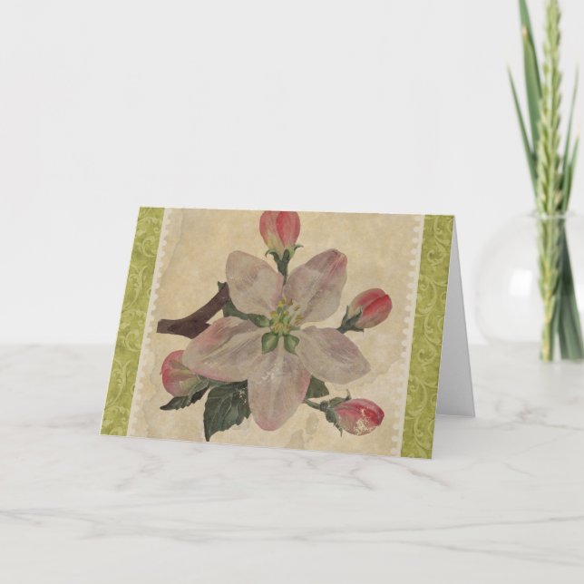Carte Floral : Vintage (Devant)