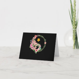 Carte Floral Yin Yang