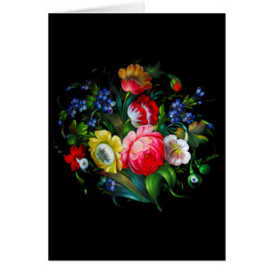 Carte florale