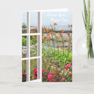 Carte Florale Anniversaire Photo VOTRE Jour Parfai