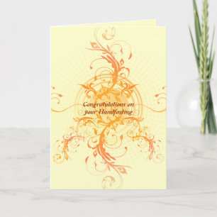 Carte florale de Sun Handfasting