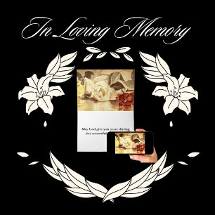 Carte Flore Bible KJV Verse Sympathie