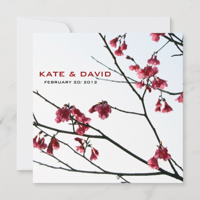 Carte Flore Tout-Occasion Printemps/Zen Oriental (Devant)