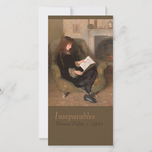 Carte Florence Fuller Inséparables CC0301 Signet (Devant)