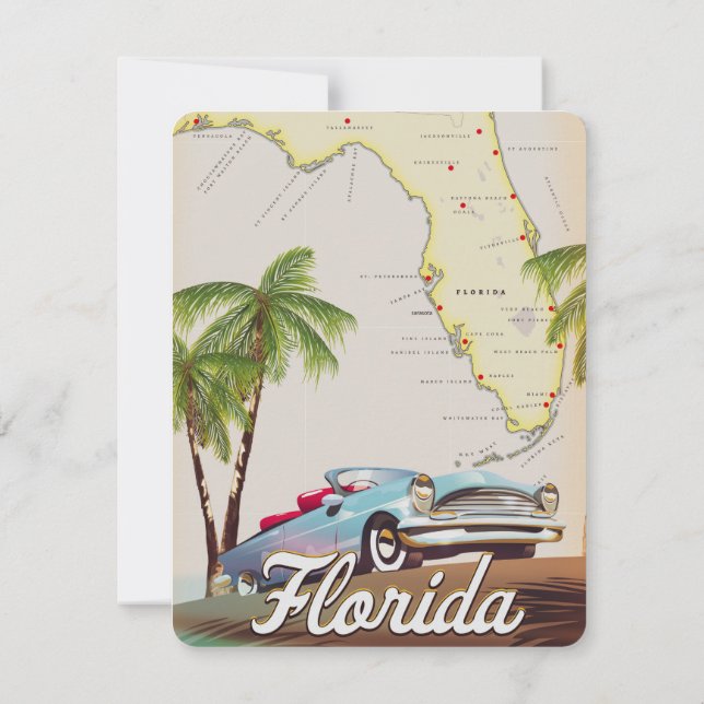 Carte Floride (Dos)