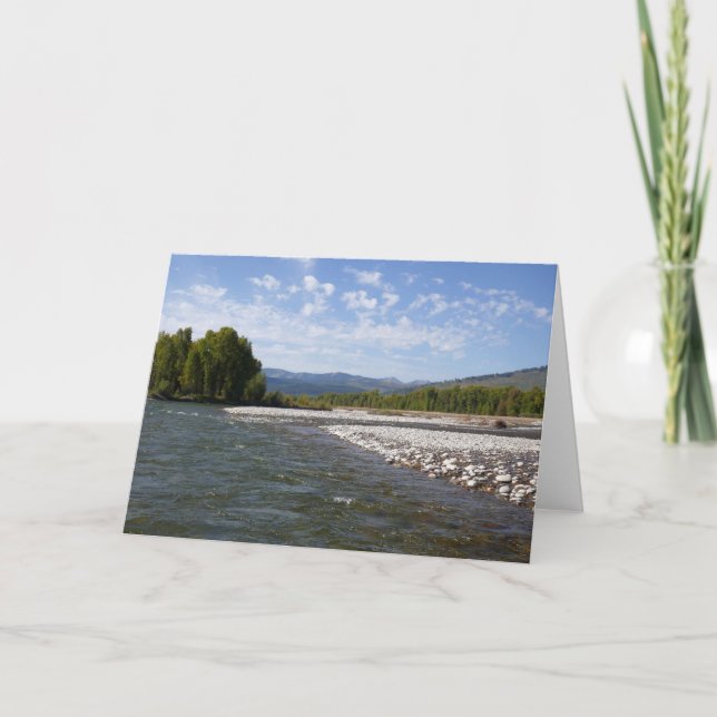 Carte Flottant sur la rivière Snake I (Devant)