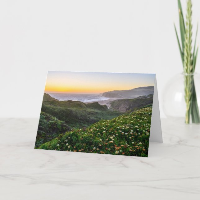 Carte Flowers | Santa Cruz California (Devant)