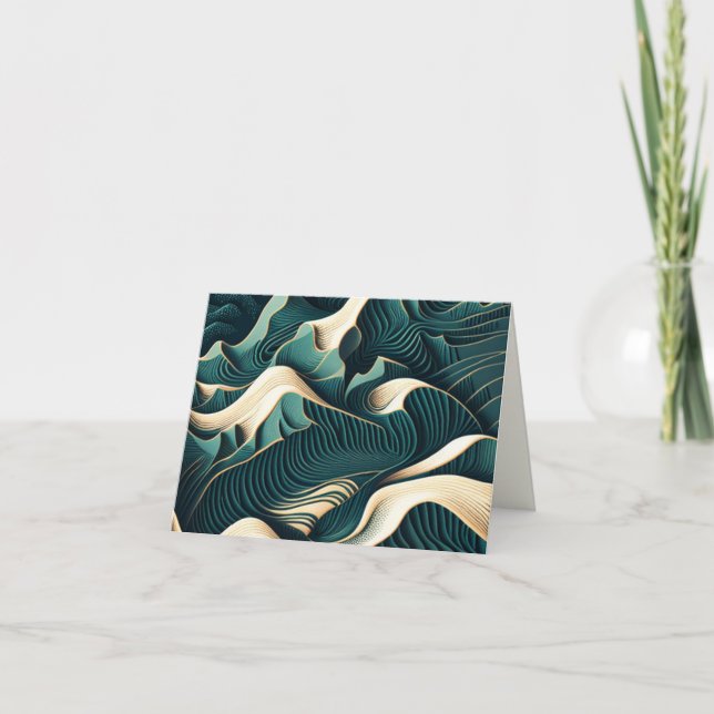 Carte Flowing harmony (Devant)