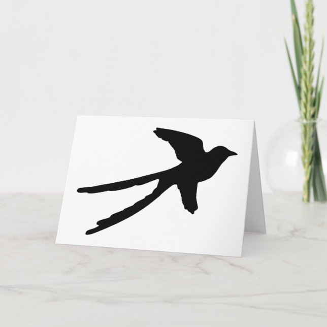 Carte FLYCATCHER de Scissortail (Devant)