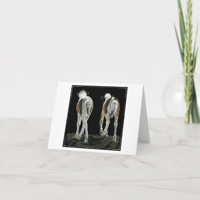 Carte Foal "Begline Dancing" (Devant)