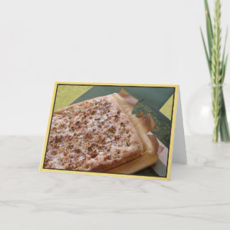 Carte Focacce vide de parmesan, de lard et de noix de