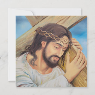 Carte Foi chrétienne Jésus Christ
