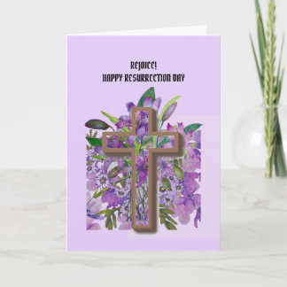 Carte Folded Easter Greeting Card