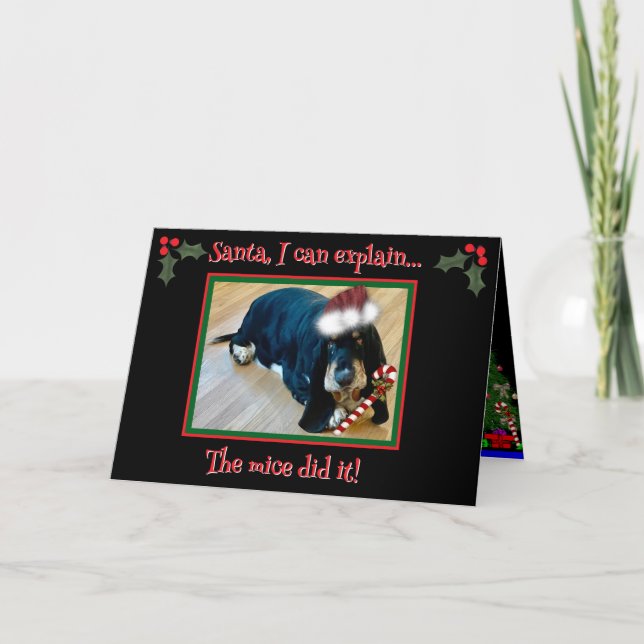 Carte Folded Greeting Card (Devant)