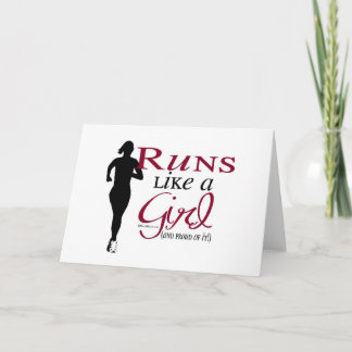 Carte Fonctionne comme une fille