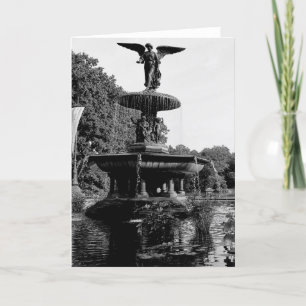 Carte Fontaine de Bethesda en photo de Central Park