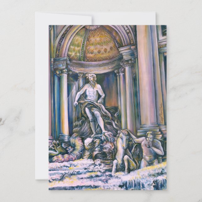 Carte Fontana Di Trevi, Roma (Devant)