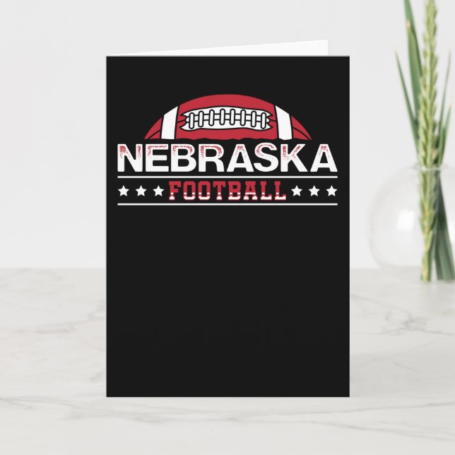 Carte Football du Nebraska (Devant)