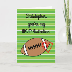 Carte Football MVP Saint-Valentin