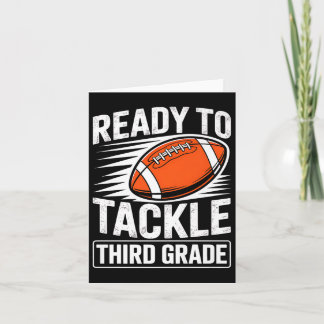 Carte Football Troisième Année Premier Jour De L'École R