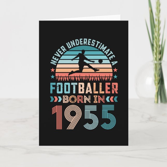 Carte Footballeur né 1955 Football 70e anniversaire Cade (Devant)