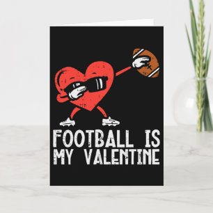 Carte Footbyll Est Mon Coeur De La Saint-Valentin Dab Ga